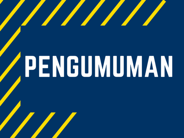 Pengumuman Hasil Seleksi Administrasi SE Akademik Tahun Ajaran 2023/2024